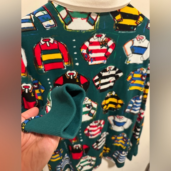 Rowing Blazers x Target Allover Rugby print Rugby Polo - Picture 5 of 5